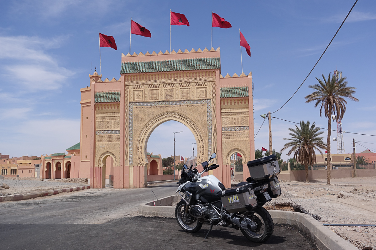 City gate in Rissani Morocco