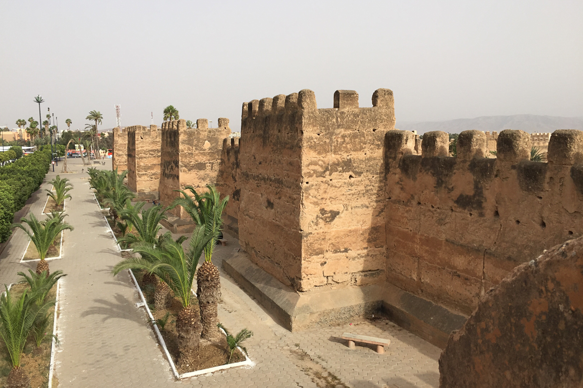 City walls in Taroudant